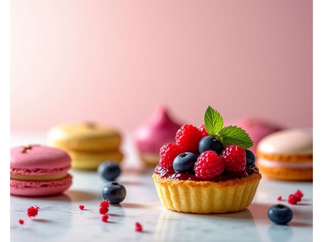Pâtisseries fines et macarons
