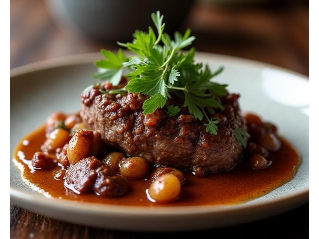 Plats traditionnels français revisités par le chef de L'Arbre Gourmand