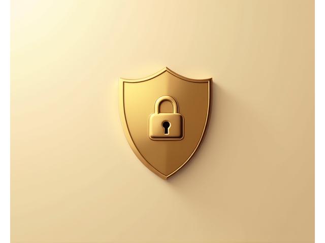 Une icône représentant un bouclier et un cadenas, symbolisant la protection des données et la confidentialité.